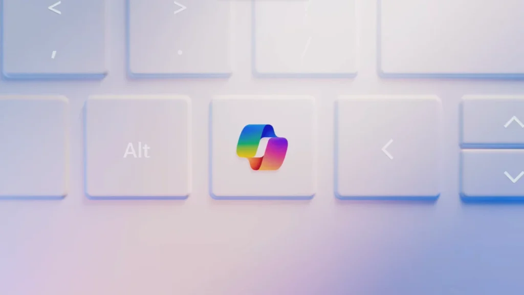 Microsoft Copilot key for AI-enabled business devices